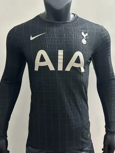 25-26 TOT Black Special Edition Long sleeve Player Version Soccer Jersey (长袖球员)