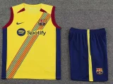 23-24 BAR Yellow Tank top and shorts suit