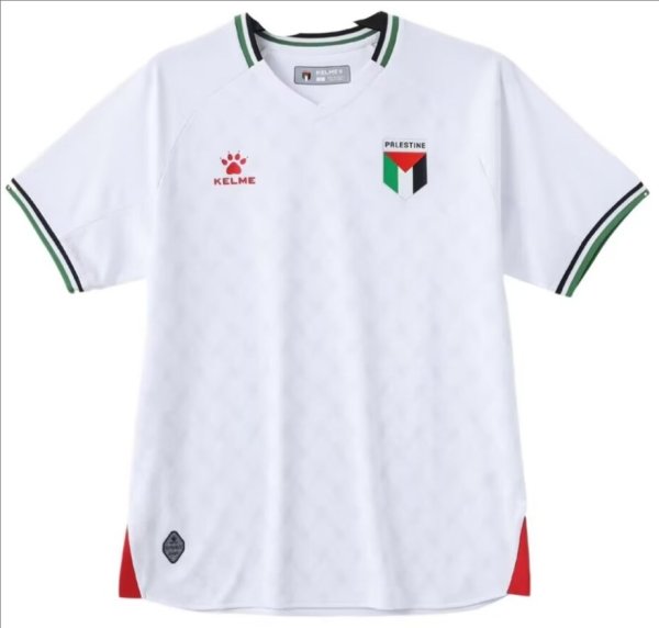 24-25 Palestina Home Fans Soccer Jersey