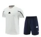 24-25 AD White Training Short Suit #3333(100%Cotton)纯棉