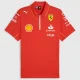 2024 Ferrari Red Polo Racing Suit (有领)