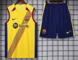 23-24 BAR Yellow Tank top and shorts suit
