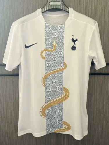25-26 TOT White Limited Edition Fans Soccer Jersey 蛇