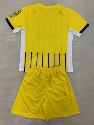 24-25 Brighton Away Kids Soccer Jersey