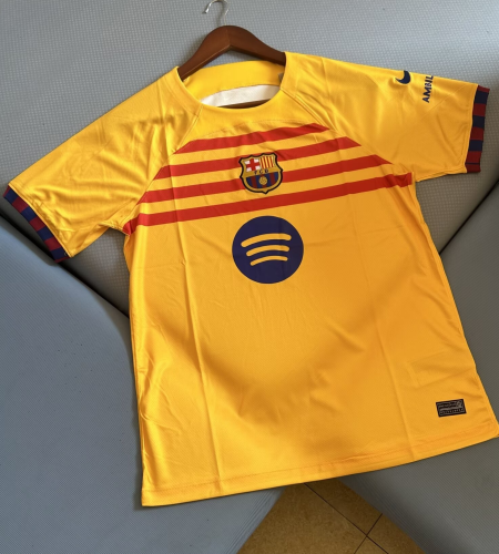 24-25 BAR Yellow Fans Soccer Jersey *新广告