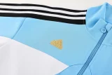 2024 AD Light blue Kids Jacket Tracksuit #AJ20(童装)