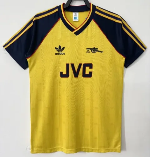 1988-1990 ARS Away Yellow Retro Soccer Jersey