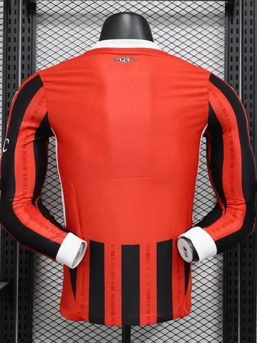 24-25 ACM Home Long Sleeve Player Version Soccer Jersey (长袖球员)
