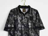 1990 England Black Retro Soccer Jersey
