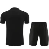 2024 JORDAN Black Training Short Suit #2222 (100%Cotton)纯棉