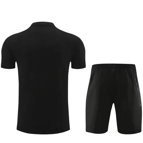 2024 JORDAN Black Training Short Suit #2222 (100%Cotton)纯棉