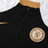 23-24 CHE Black White Jacket Tracksuit #01