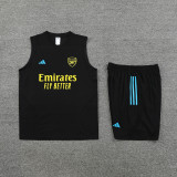 23-24 ARS Black Tank top and shorts suit