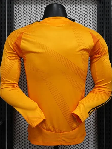 24-25 RMA Away   Long Sleeve Player Version Soccer Jersey (长袖球员)