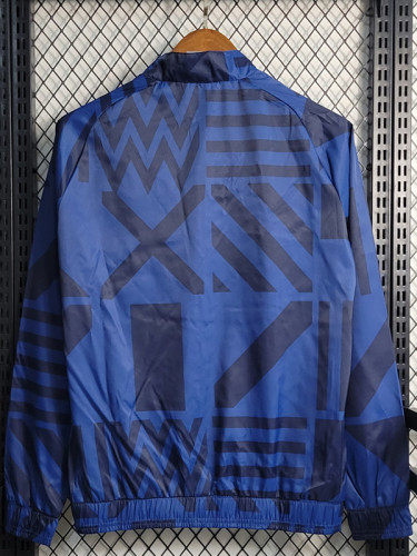 23-24 Man City Royal Blue Windbreaker