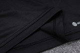 23-24 Sao Paulo Black Half Pull Tracksuit (半拉链) #B654