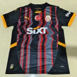 24-25 Galatasaray Third Fans Soccer Jersey (左袖带广告)