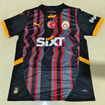 24-25 Galatasaray Third Fans Soccer Jersey (左袖带广告)