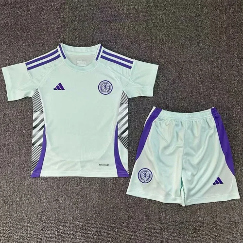 24-25 Scotland Away Kids Soccer Jersey