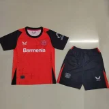 24-25 LeverKusen Home Kids Soccer Jersey