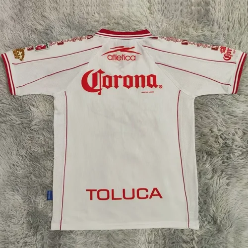 1999-2000 Toluca Away Retro Soccer Jersey
