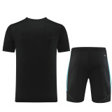 2023 AD02 Black Training Short Suit（蓝边）