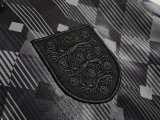 1990 England Black Retro Soccer Jersey