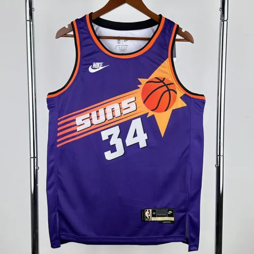 22-23 SUNS BARKLEY #35 Purple Retro Top Quality Hot Pressing NBA Jersey