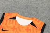 24-25 BAR Orange Tank top and shorts suit