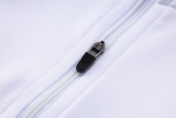 23-24 Man Utd White Half Pull Tracksuit (半拉链)