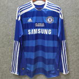 2011-2012 CHE Home Retro Long Sleeve Soccer Jersey(带决赛字) (长袖)