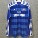 2011-2012 CHE Home Retro Long Sleeve Soccer Jersey(带决赛字) (长袖)