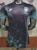 24-25 Brazil Black Special Edition Player Version Soccer Jersey *贝