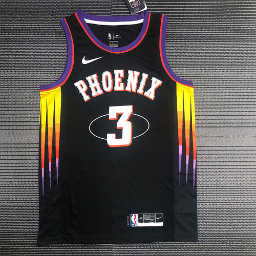 21-22 Suns PAUL #3 Black City Edition Top Quality Hot Pressing NBA Jersey