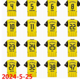 24-25 Dortmund Home   Player Version Soccer Jersey