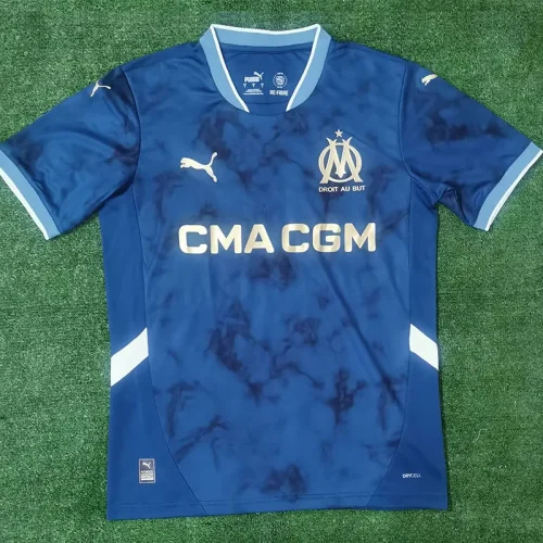 24-25 Marseille Away   Fans Soccer Jersey