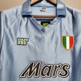 1990-1991 Napoli Home Retro Soccer Jersey