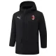 24-25 ACM Black Hooded Windbreaker Fabric Cotton Coat #G254(红标)