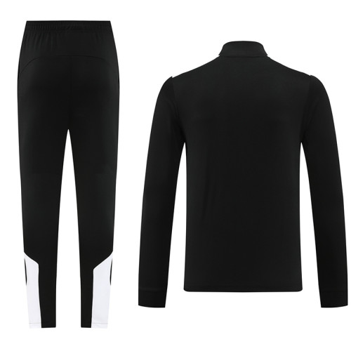 23-24 Besiktas Black Half Pull Tracksuit (半拉链)