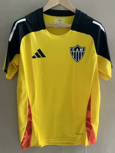 25-26 Adetico Mineiro Yellow Training Shirts