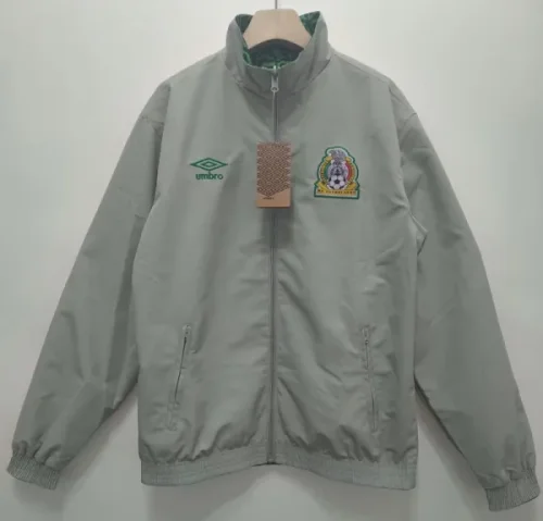 24-25 Mexico Green & Grey Double Sided Windbreaker (双面风衣)