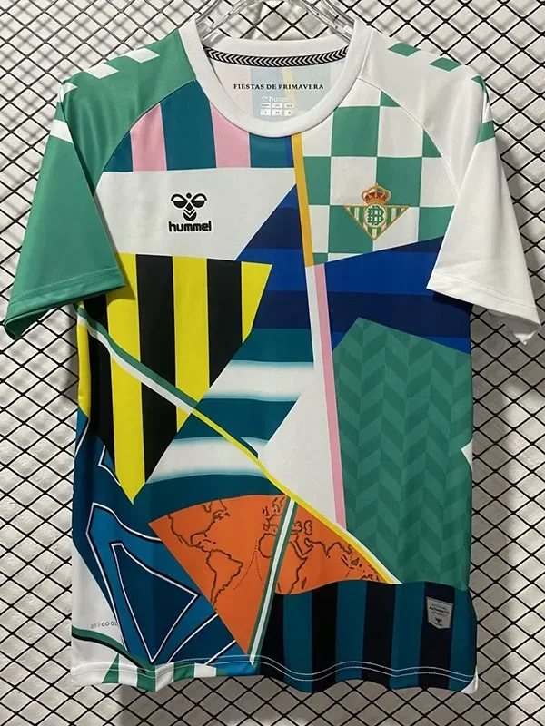 24-25 Real Betis Green White Training Shirts