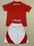 24-25 Stade Brestois Home Kids Soccer Jersey
