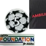 24-25 BAR Black   Long Sleeve Player Version Soccer Jersey (长袖球员)