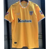 24-25 Bilbao Yellow Goalkeeper Fans Soccer Jersey