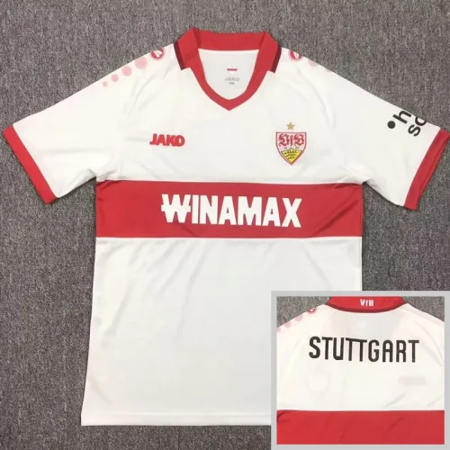 24-25 Stuttgart Home Fans Soccer Jersey