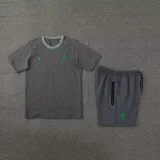 24-25 LIV Grey Training Short Suit (100%Cotton)纯棉