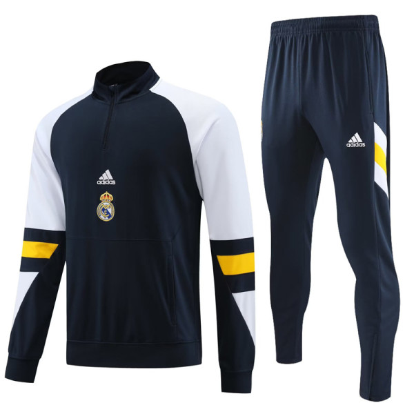 23-24 RMA Royal Blue Half Pull Tracksuit (半拉链)