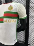 2024 Algeria White Special Edition Player Version Soccer Jersey