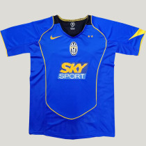 2004-2005 JUV Away Blue Retro Soccer Jersey